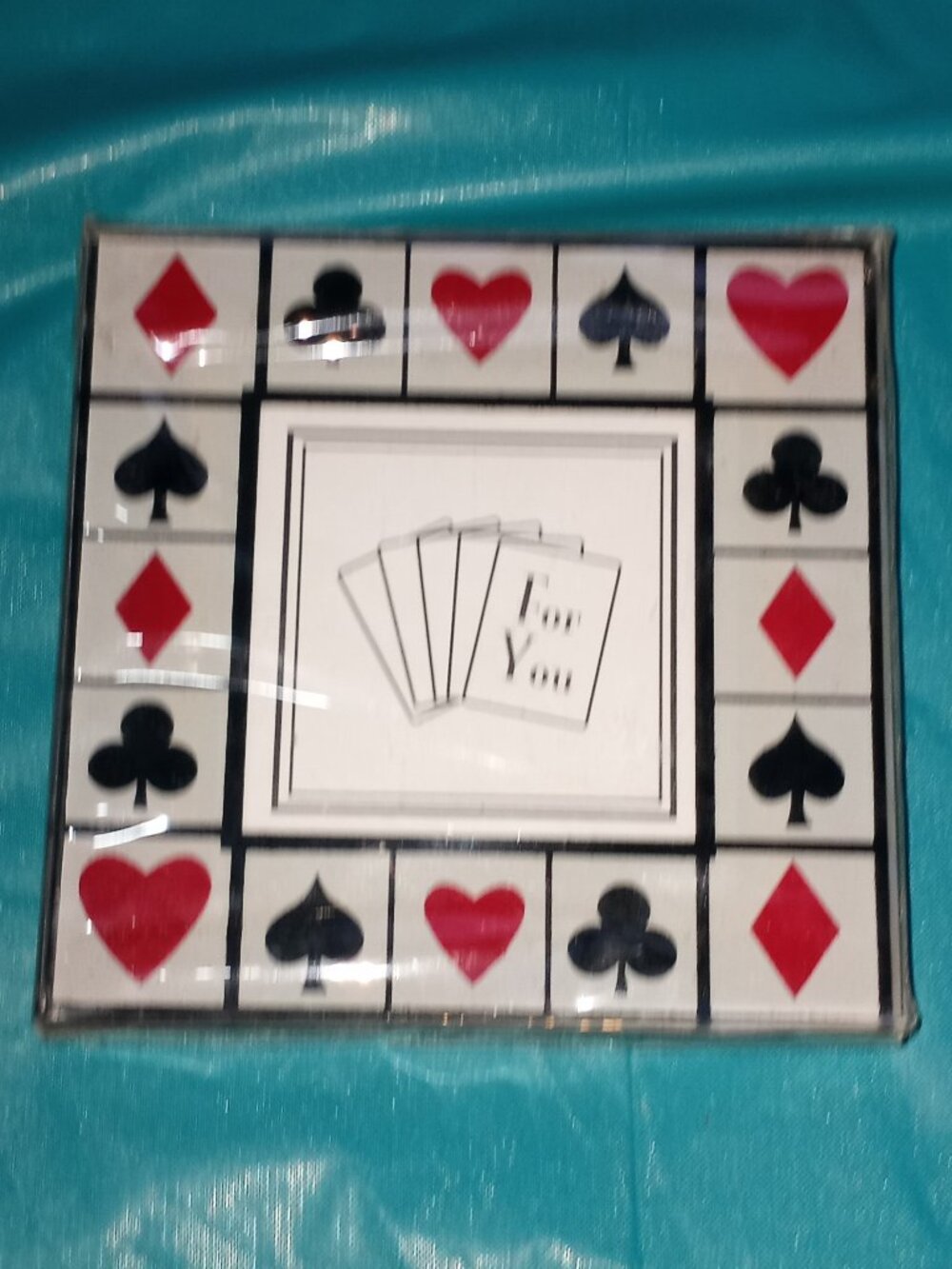 Coaster frames 2pk Card suits